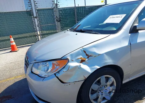 2009 Hyundai Elantra Gls из США, поврежденный, VIN KMHDU46D59U590785